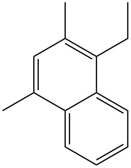Image of 1-ethyl-2,4-dimethylnaphthalene