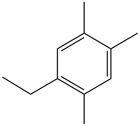 Image of 1-ethyl-2,4,5-trimethylbenzene