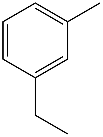 Image of 1-ethyl-3-methylbenzene