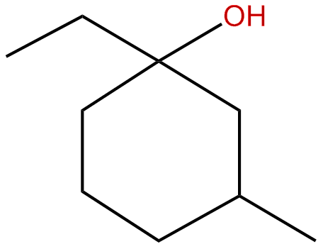 Image of 1-ethyl-3-methylcyclohexanol