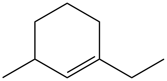 Image of 1-ethyl-3-methylcyclohexene