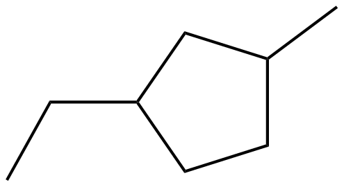 Image of 1-ethyl-3-methylcyclopentane
