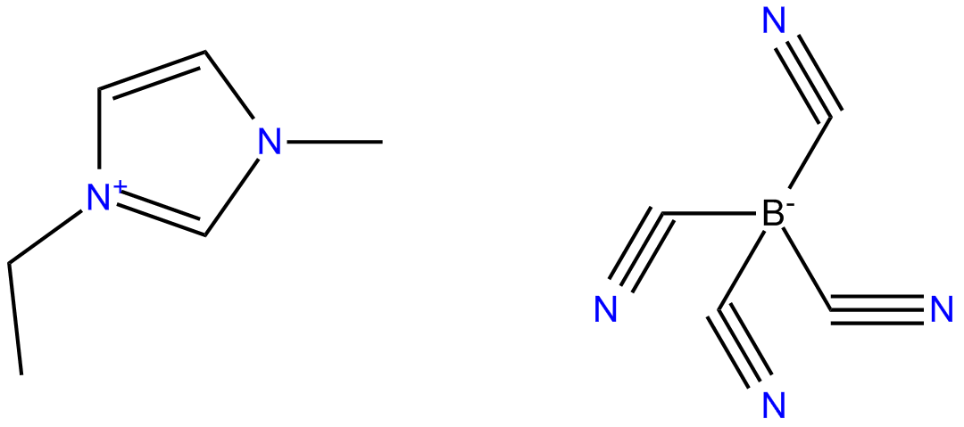 Image of 1-ethyl-3-methylimidazolium tetracyanoborate