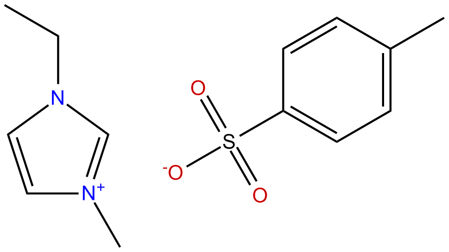 Image of 1-ethyl-3-methylimidazolium tosylate