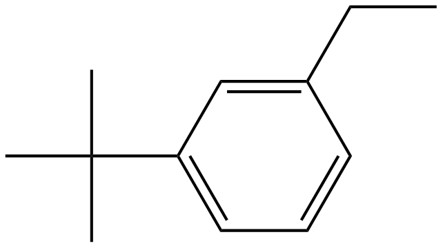 Image of 1-ethyl-3-(1,1-dimethylethyl)benzene