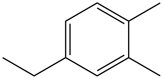 Image of 1-ethyl-3,4-dimethylbenzene