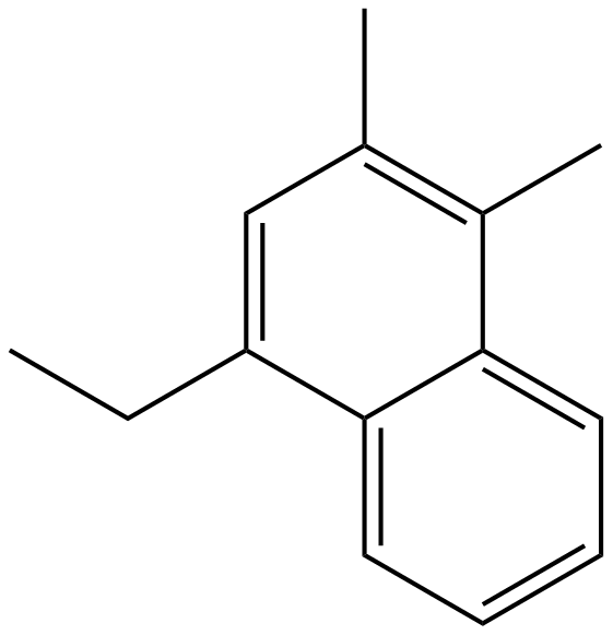 Image of 1-ethyl-3,4-dimethylnaphthalene