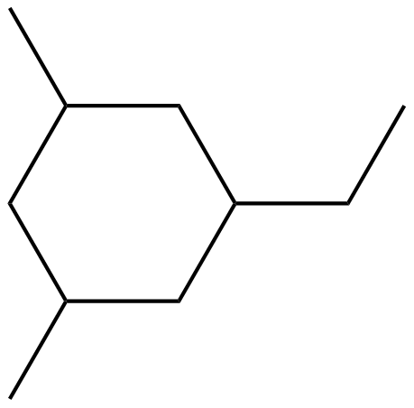 Image of 1-ethyl-3,5-dimethylcyclohexane