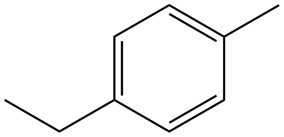 Image of 1-ethyl-4-methylbenzene