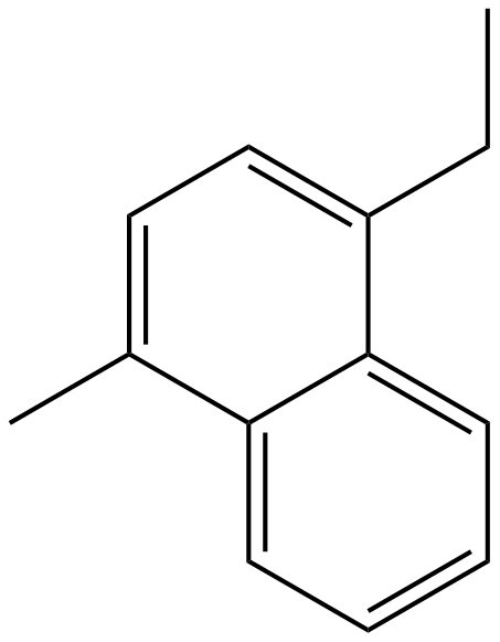 Image of 1-ethyl-4-methylnaphthalene