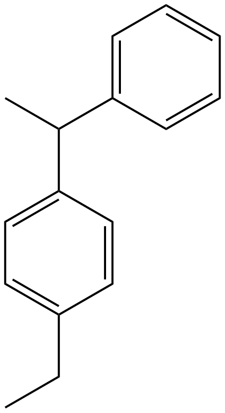 Image of 1-ethyl-4-(1-phenylethyl)benzene