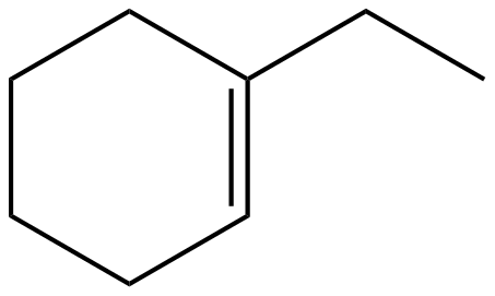 Image of 1-ethylcyclohexene