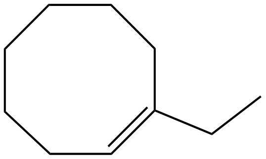 Image of 1-ethylcyclooctene