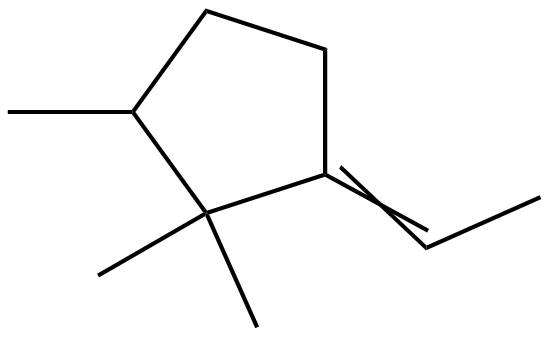 Image of 1-ethylidene-2,2,3-trimethylcyclopentane