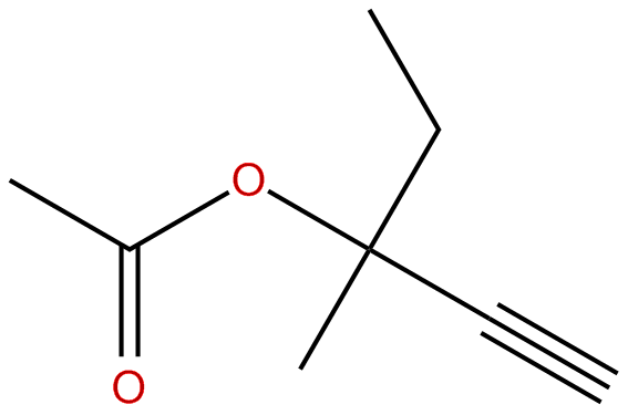 Image of 1-ethynyl-1-methylpropyl ethanoate