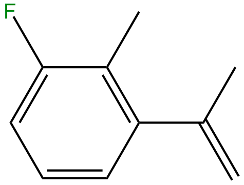 Image of 1-fluoro-3-isopropenyl-2-methylbenzene