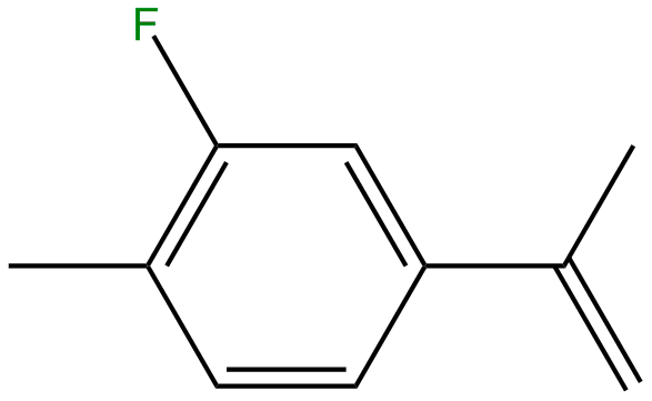 Image of 1-fluoro-3-isopropenyl-6-methylbenzene