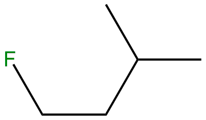 Image of 1-fluoro-3-methylbutane