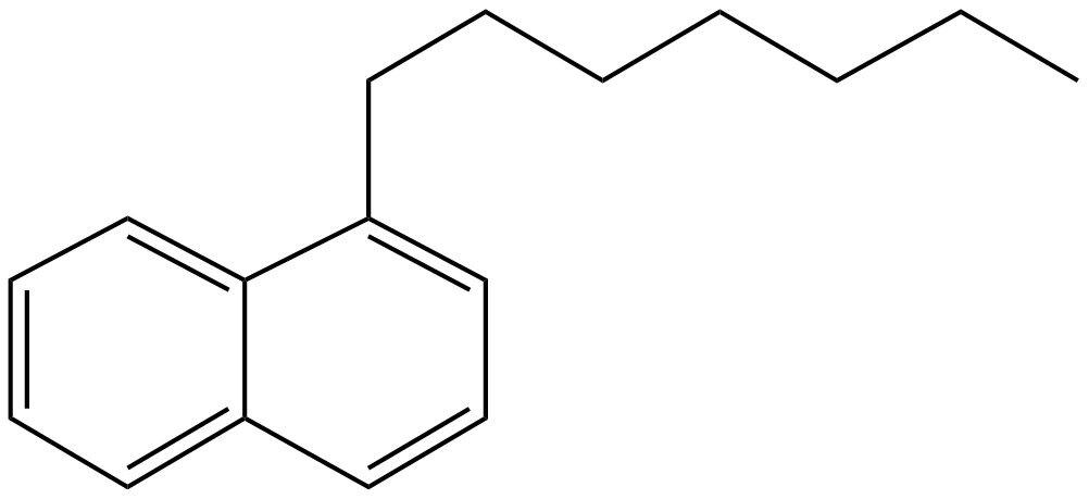 Image of 1-heptylnaphthalene