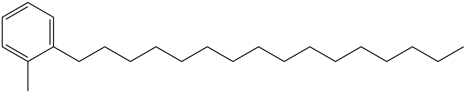 Image of 1-hexadecyl-2-methylbenzene