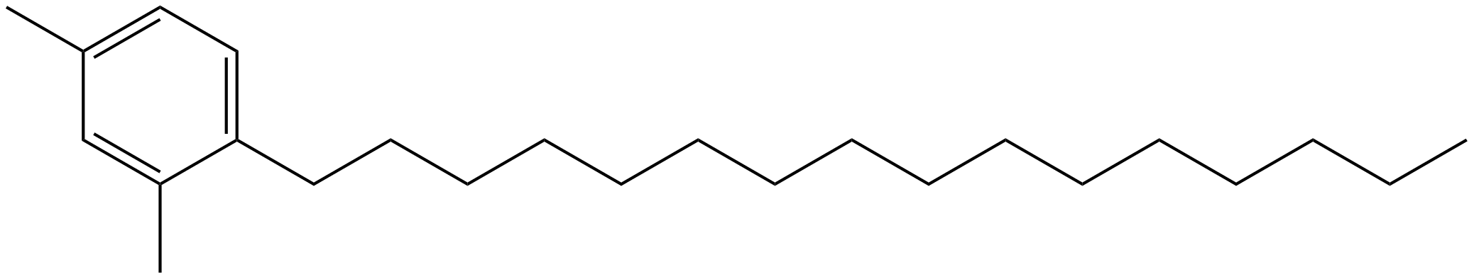 Image of 1-hexadecyl-2,4-dimethylbenzene