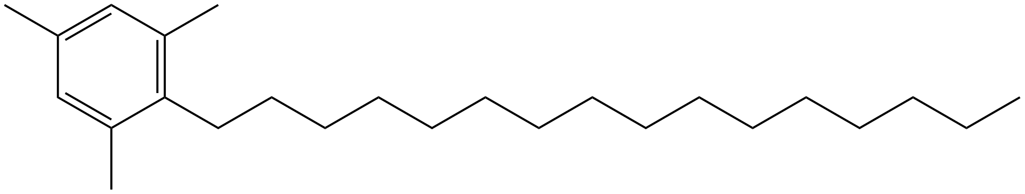 Image of 1-hexadecyl-2,4,6-trimethylbenzene