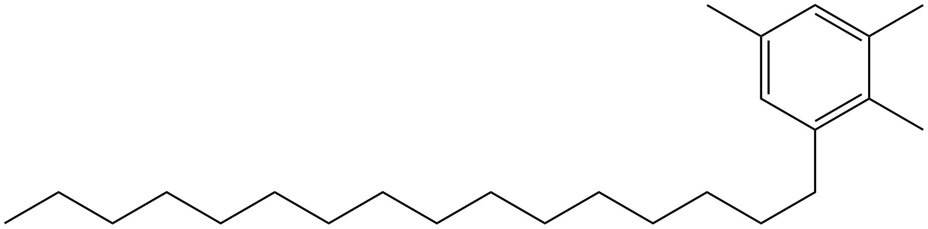 Image of 1-hexadecyl-3,5,6-trimethylbenzene