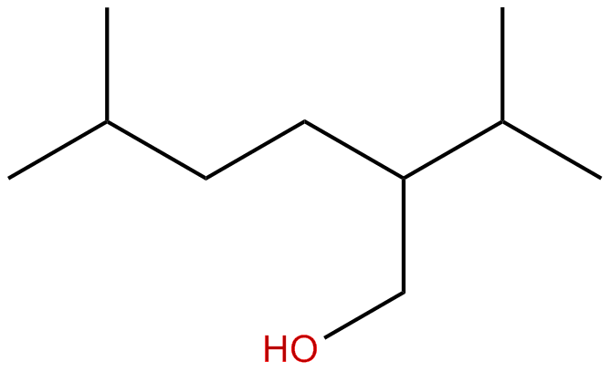 Image of 1-hexanol, 5-methyl-2-(1-methylethyl)-