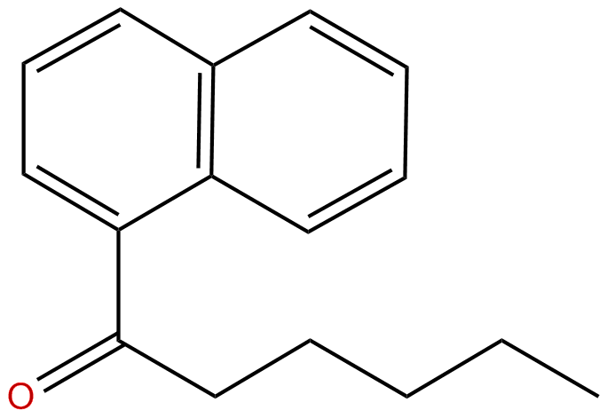 Image of 1-hexanone, 1-(1-naphthalenyl)-