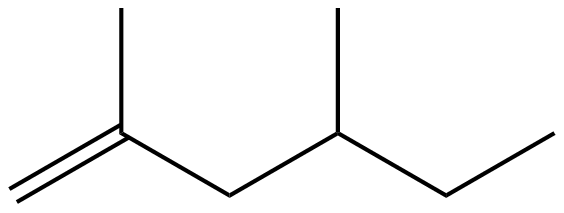 Image of 1-hexene, 2,4-dimethyl-