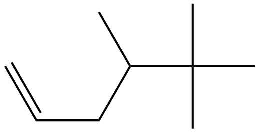 Image of 1-hexene, 4,5,5-trimethyl-