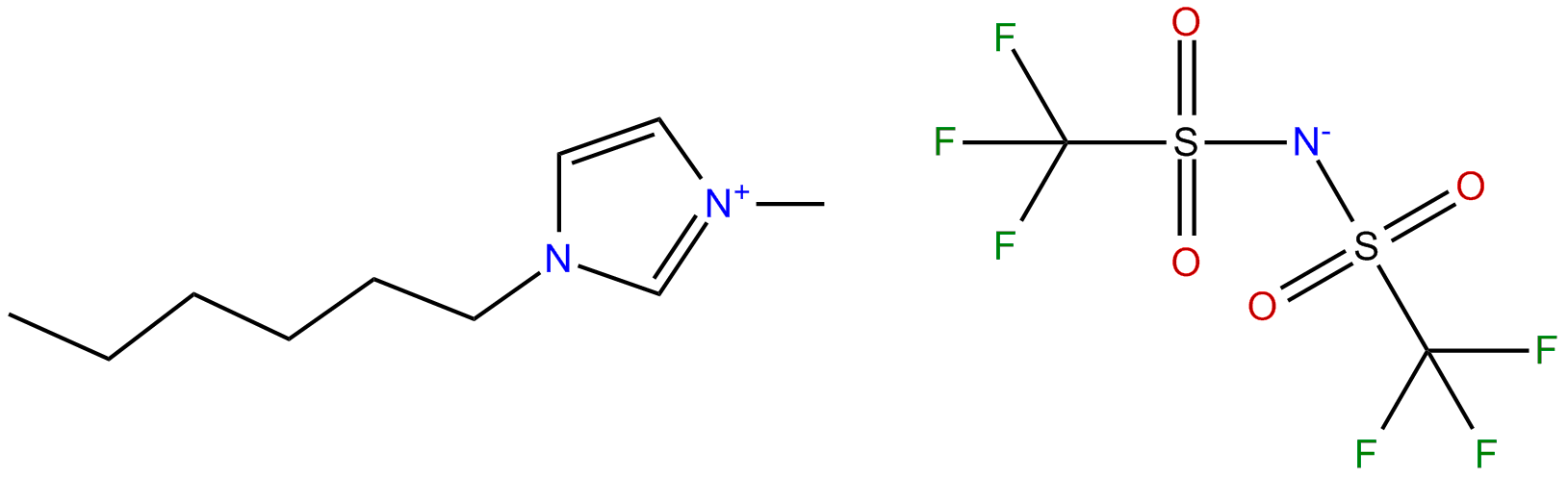 Image of 1-hexyl-3-methylimidazolium bis[(trifluoromethyl)sulfonyl]imide