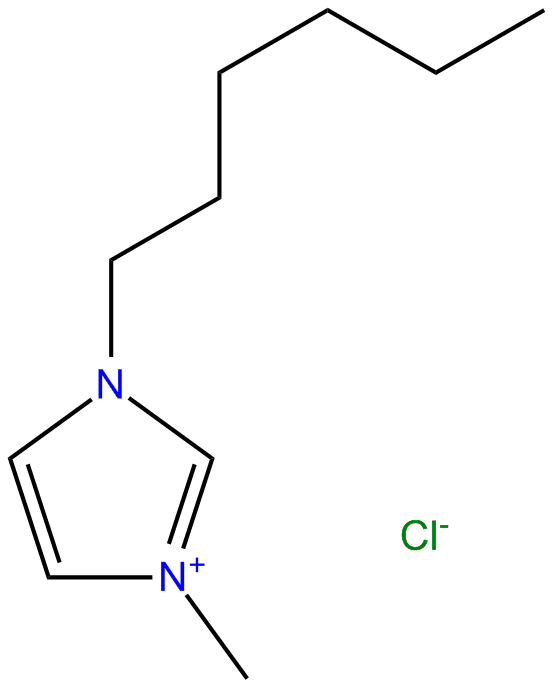 Image of 1-hexyl-3-methylimidazolium chloride