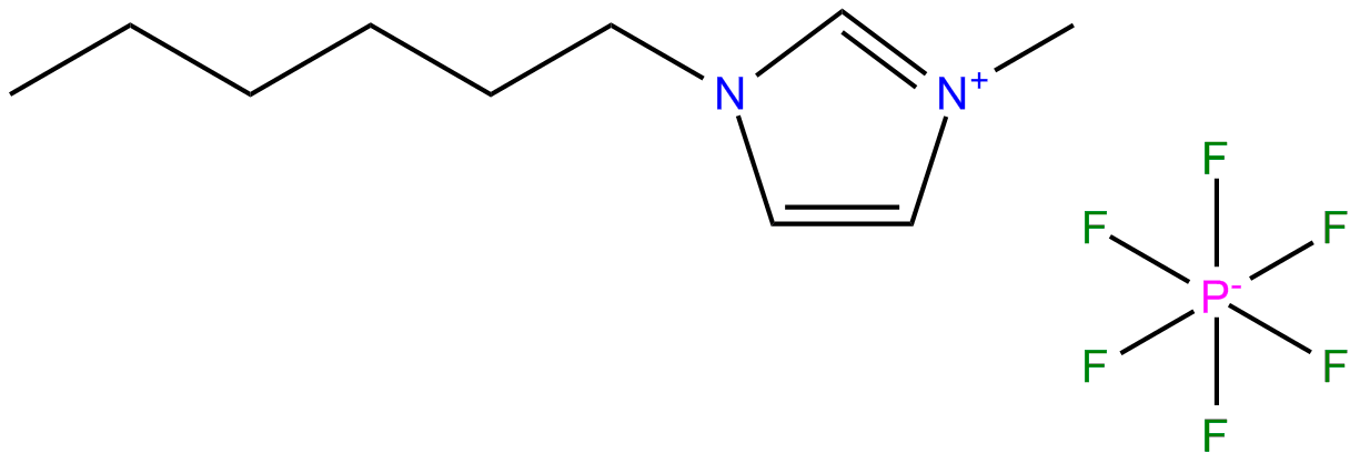 Image of 1-hexyl-3-methylimidazolium hexafluorophosphate