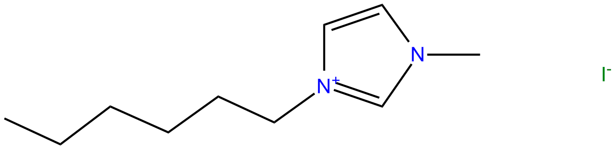 Image of 1-hexyl-3-methylimidazolium iodide