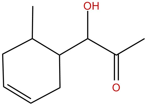 Image of 1-hydroxy-1-(6-methyl-3-cyclohexen-1-yl)-2-propanone