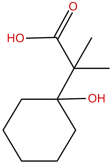 Image of 1-hydroxy-alpha,alpha-dimethylcyclohexaneacetic acid