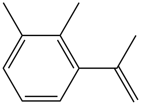 Image of 1-isopropenyl-2,3-dimethylbenzene
