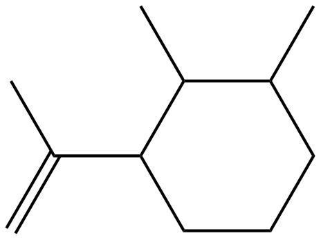 Image of 1-isopropenyl-2,3-dimethylcyclohexane