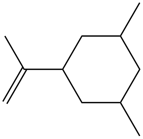 Image of 1-isopropenyl-3,5-dimethylcyclohexane