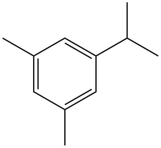 Image of 1-isopropyl-3,5-dimethylbenzene