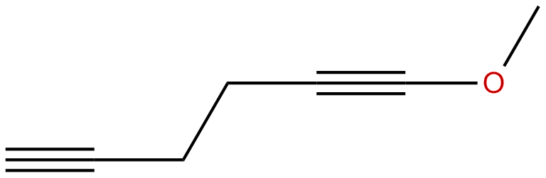 Image of 1-methoxy-1,5-hexadiyne