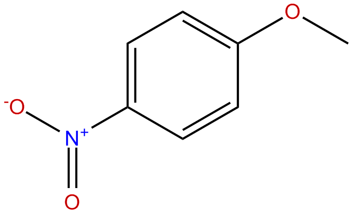 Image of 1-methoxy-4-nitrobenzene