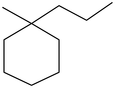 Image of 1-methyl-1-propylcyclohexane