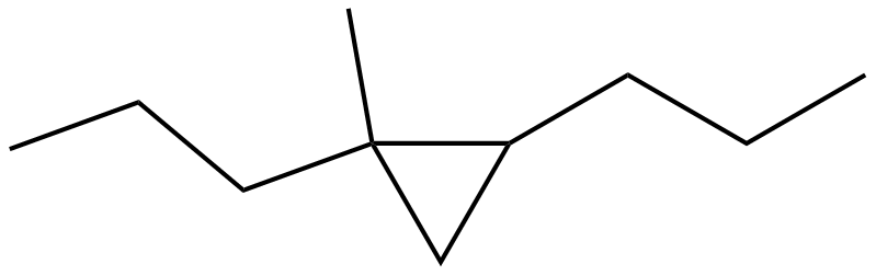 Image of 1-methyl-1,2-dipropylcyclopropane