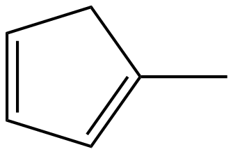 Image of 1-methyl-1,3-cyclopentadiene