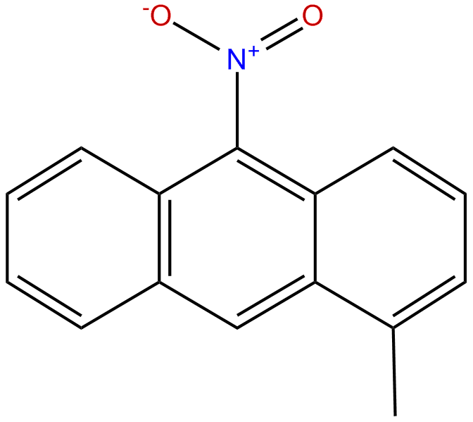 Image of 1-methyl-10-nitroanthracene
