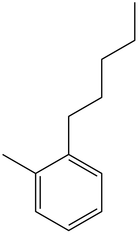 Image of 1-methyl-2-pentylbenzene