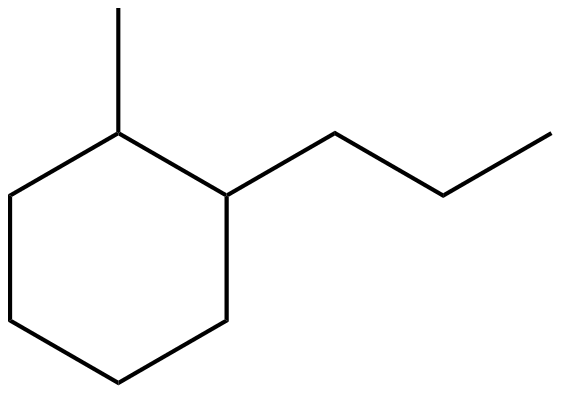 Image of 1-methyl-2-propylcyclohexane