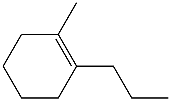 Image of 1-methyl-2-propylcyclohexene